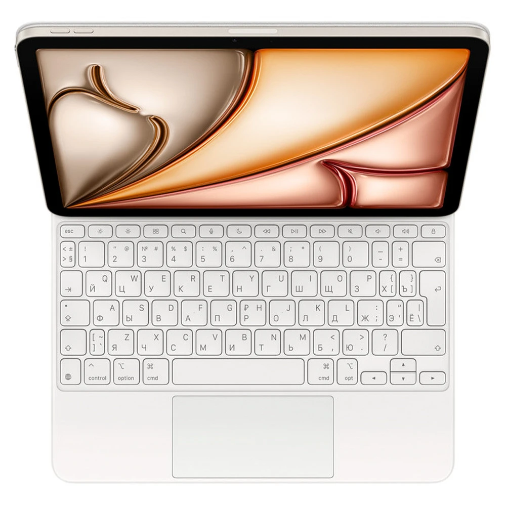 Magic Keyboard iPad Air 13 M3 белый, русская раскладка — 3