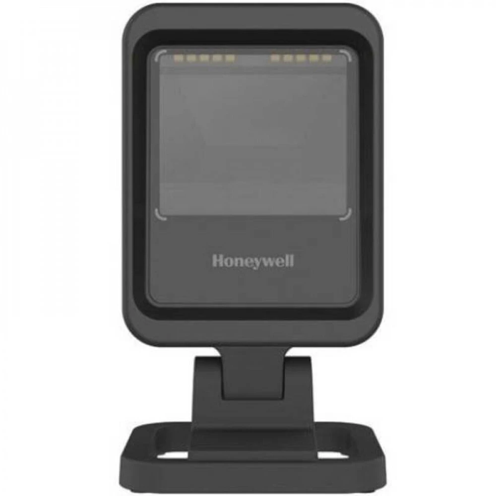 Genesis XP USB Kit: Tethered, 1D, PDF417, 2D, SR Focus, DRH, Black Scanner (7680GSR-2-R), USB Type A 3m straight cable (CBL-500-300-S00-09), Stand