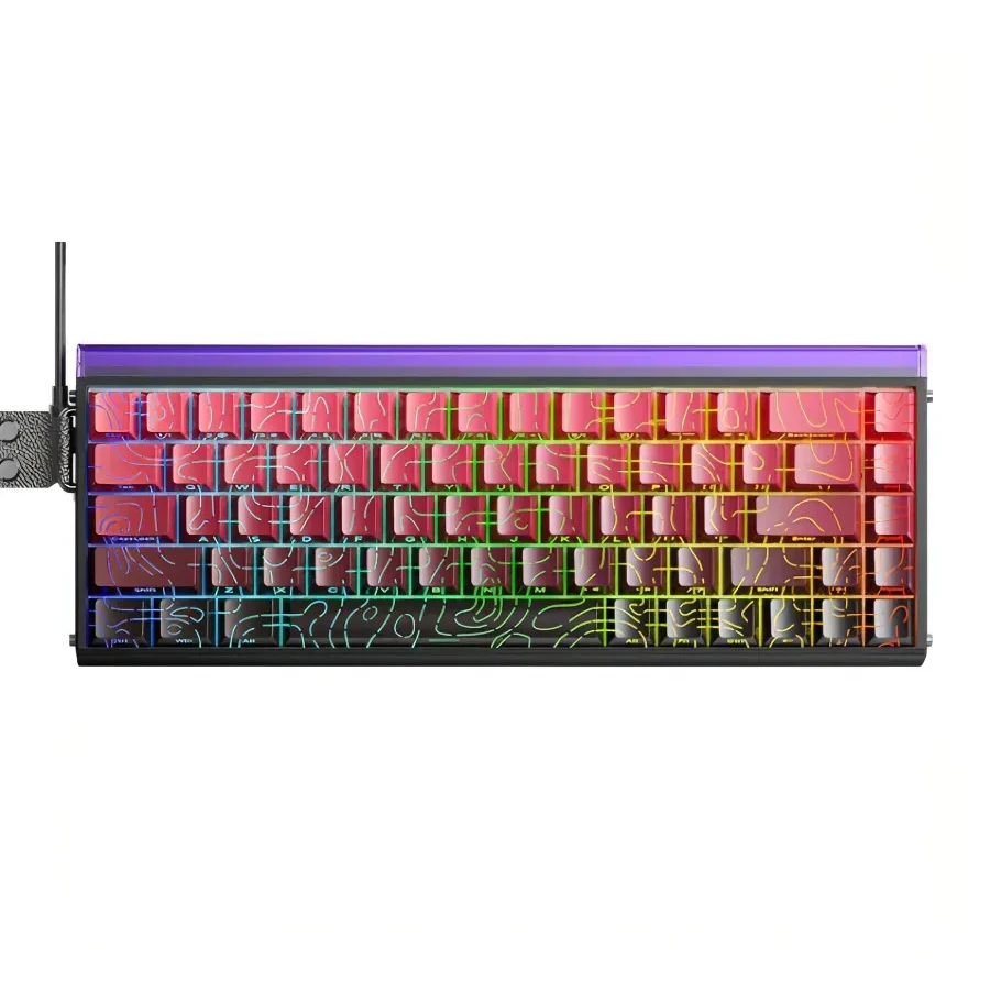 Игровая клавиатура AULA HERO68HE, механическая, 68 клавиш, провод