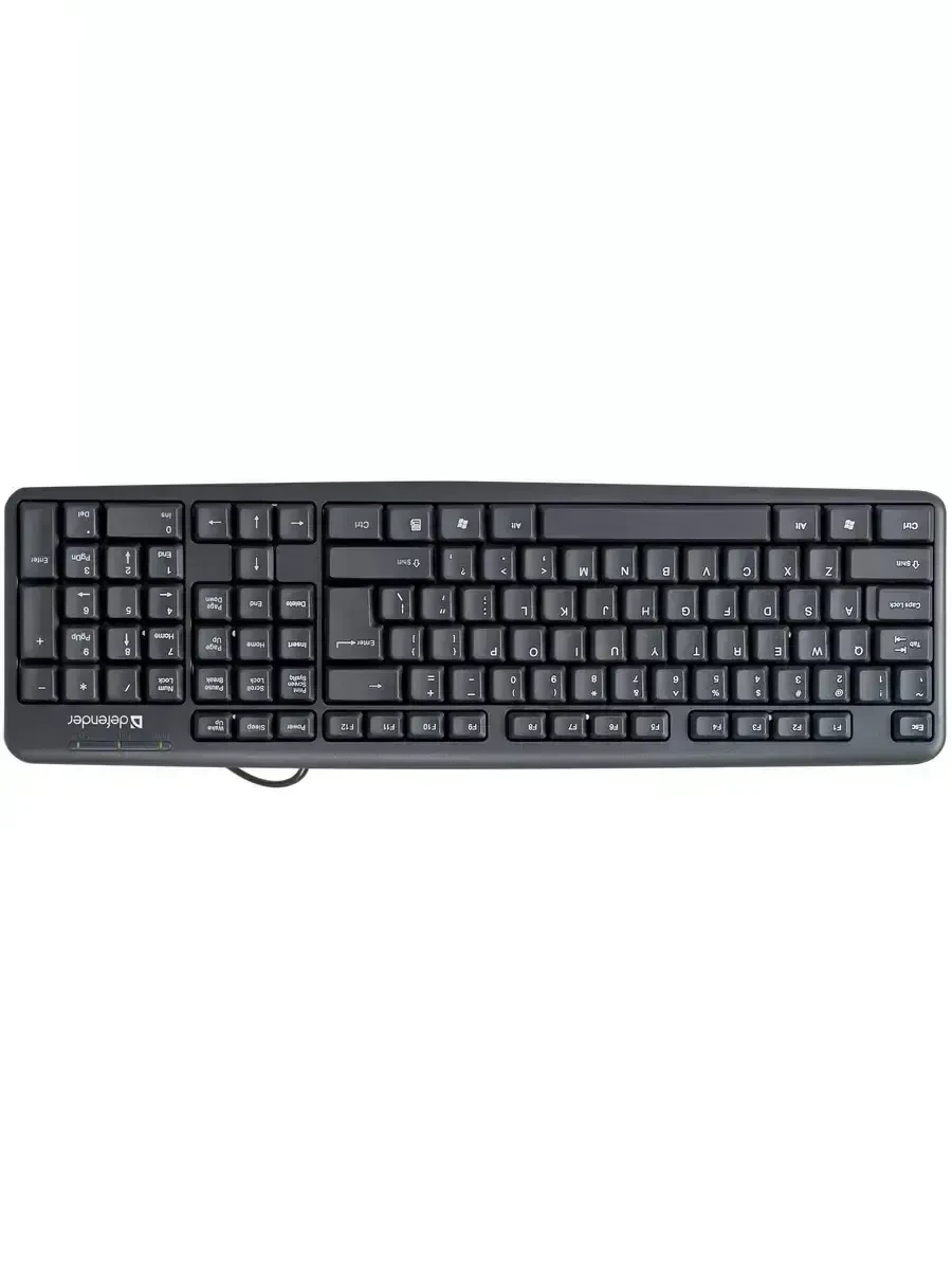 Клавиатура Defender Element HB-520, USB, RUS/ENG — 3
