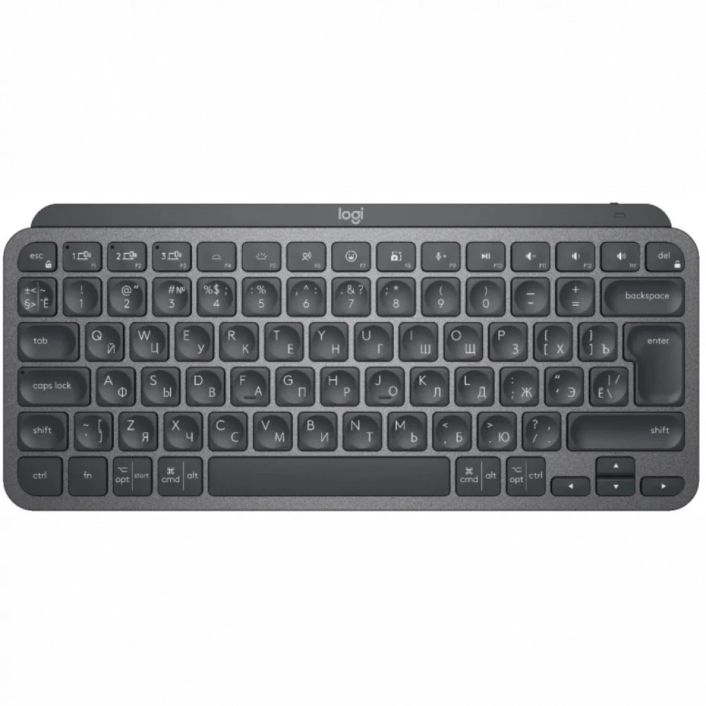 Клавиатура LOGITECH MX Keys Mini Bluetooth, подсветка, графит