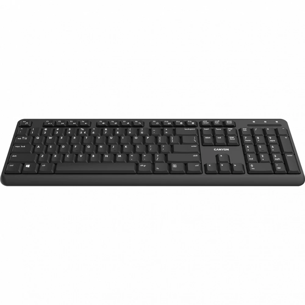 Клавиатура CANYON HKB-W20 беспроводная, велюр, черная — 5