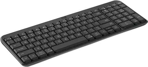 Клавиатура LOGITECH K250 Bluetooth, компактная, графит — 2