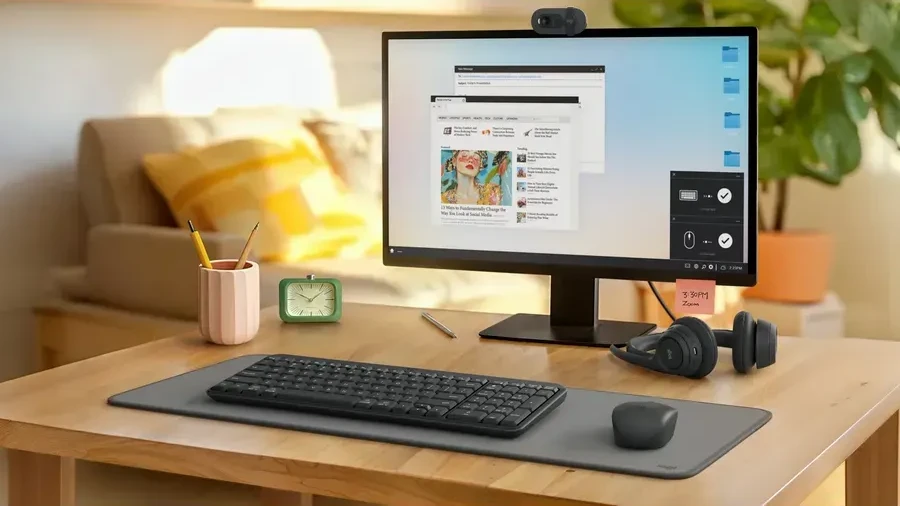 Клавиатура LOGITECH K250 Bluetooth, компактная, графит — 5
