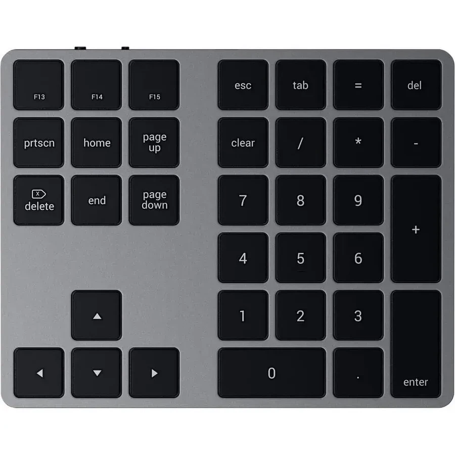Цифровая панель SATECHI Aluminum Extended, серый металл