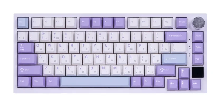 Игровая клавиатура Ajazz AK820 PRO, механическая, 75%