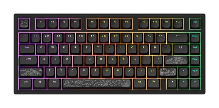 Игровая клавиатура Dark Project ALU81A Terra Nostra, 75%