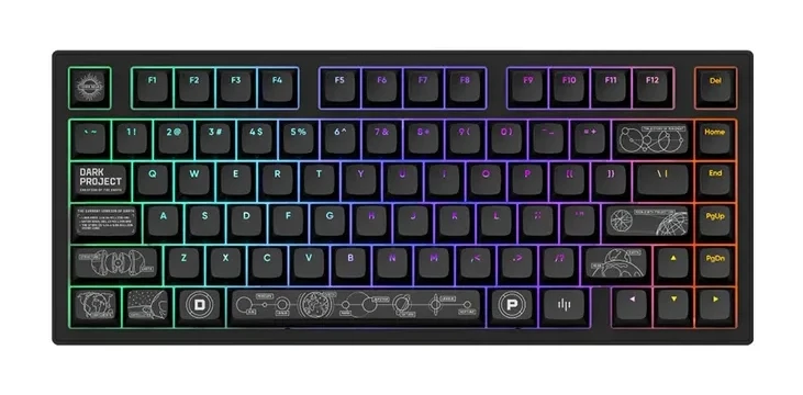Игровая клавиатура Dark Project ALU81A Terra Nova, 75%