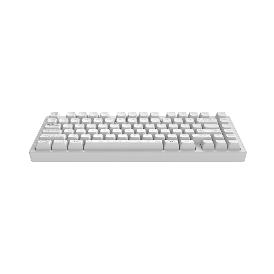 Игровая клавиатура Dark Project ALU81A Terra Nova, белая — 3
