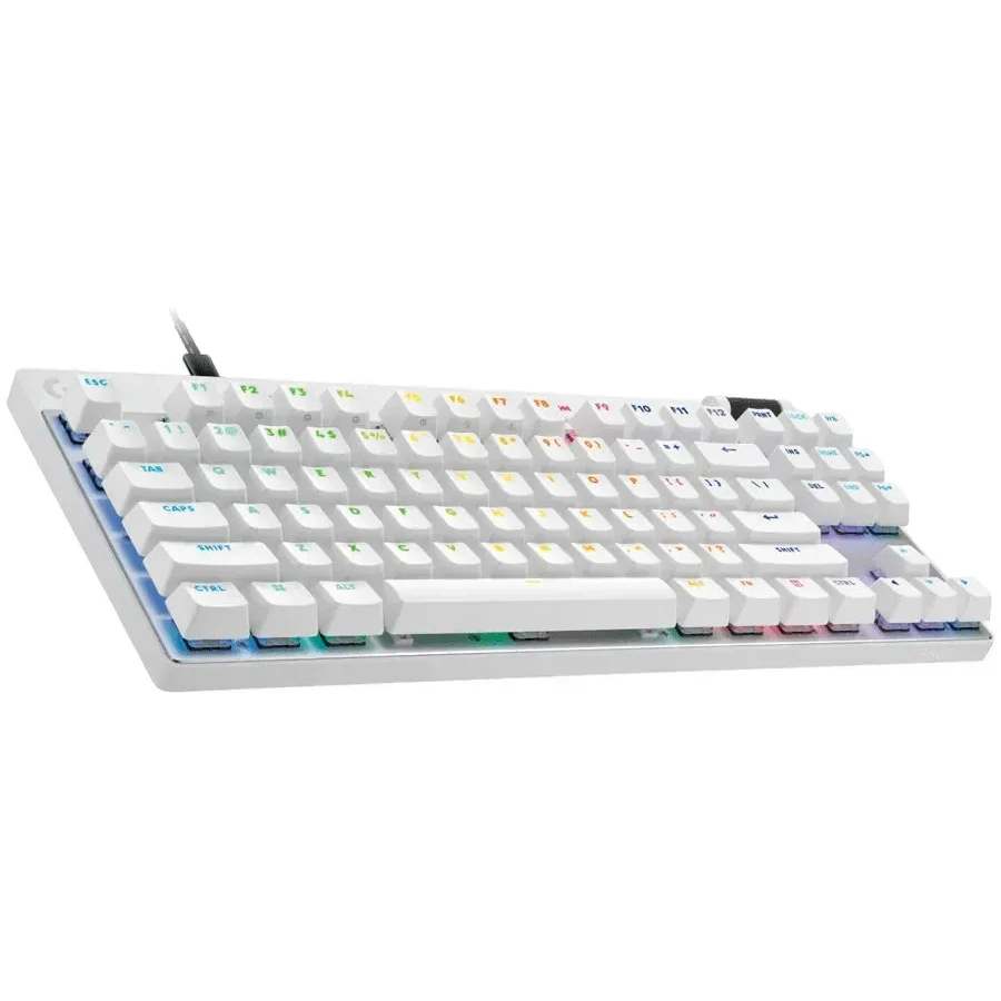 Игровая клавиатура LOGITECH G PRO X TKL, белая — 2