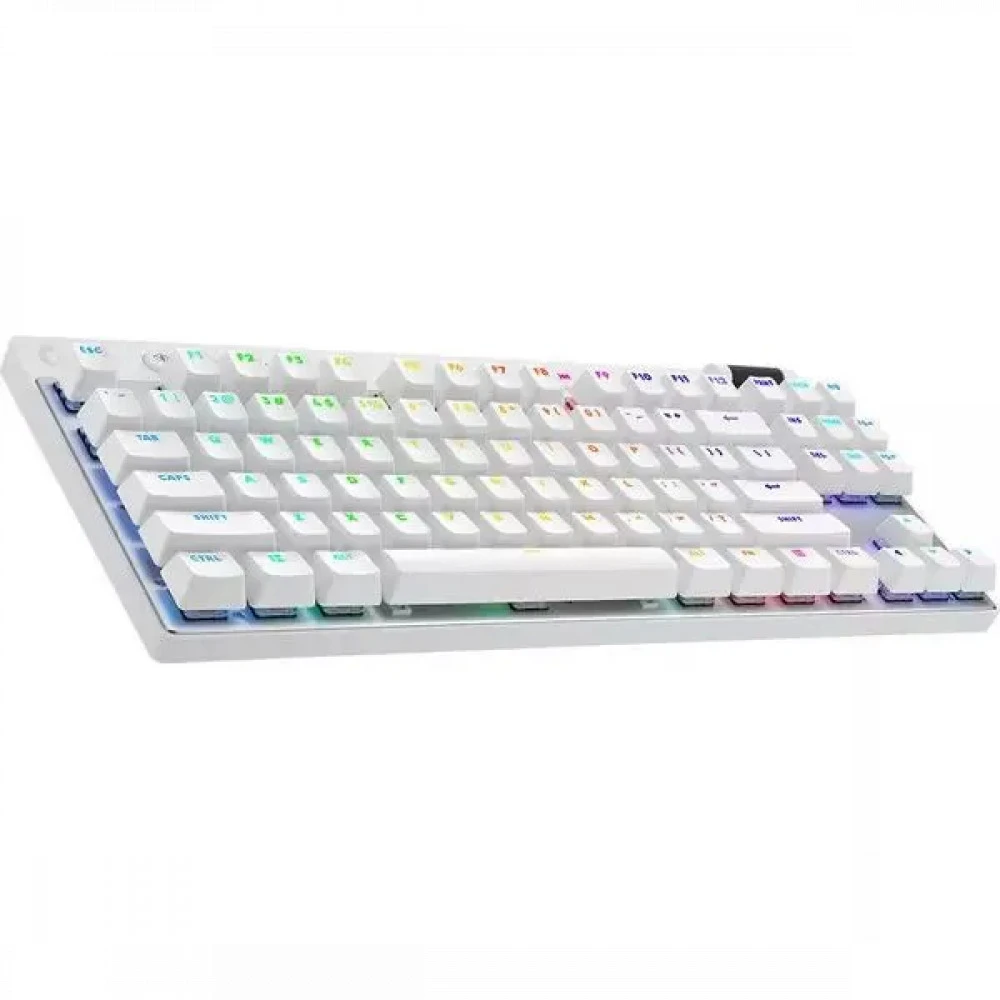Игровая клавиатура LOGITECH G PRO X TKL, белая — 5