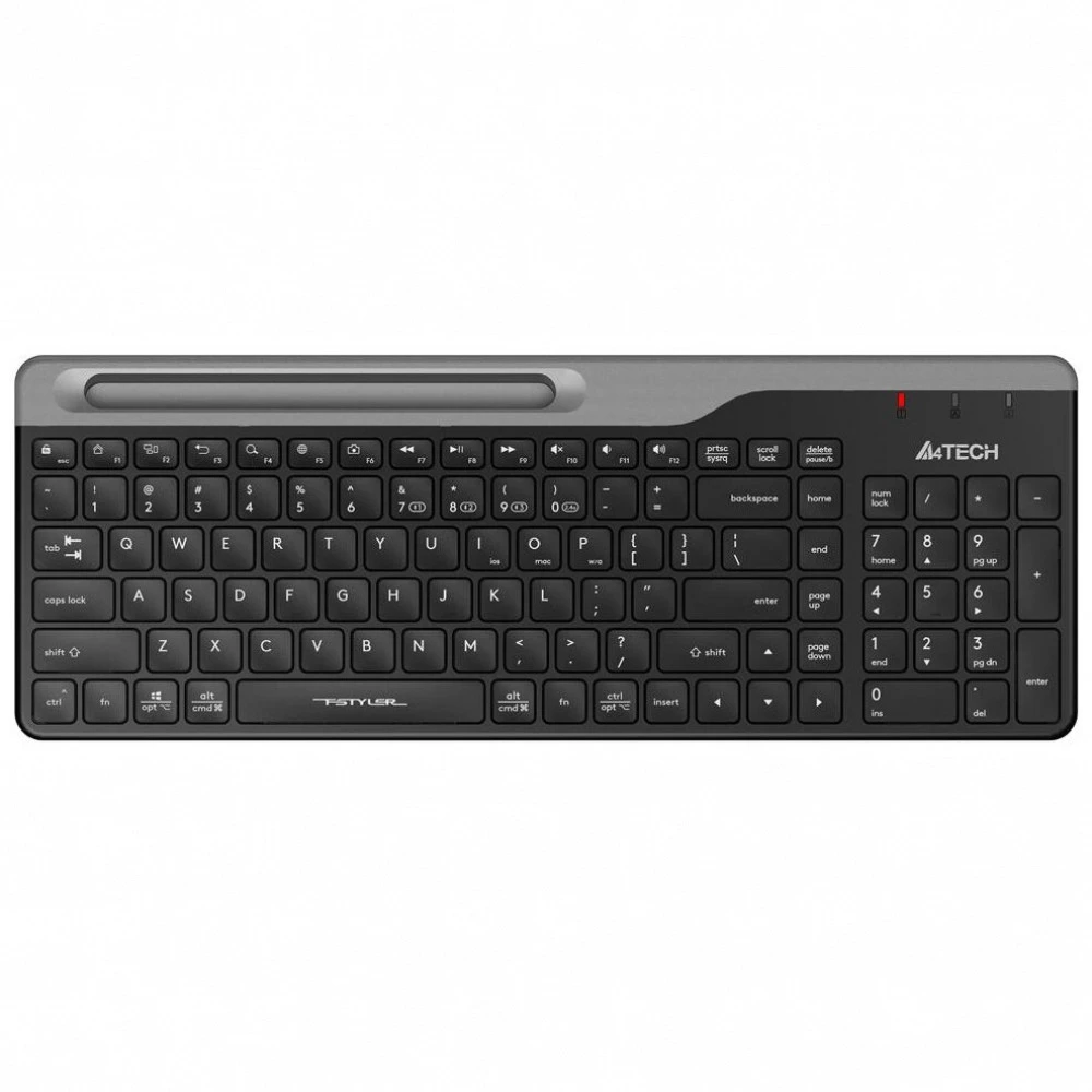 Клавиатура A4tech Fstyler FBK25, беспроводная, BT+2.4G — 4