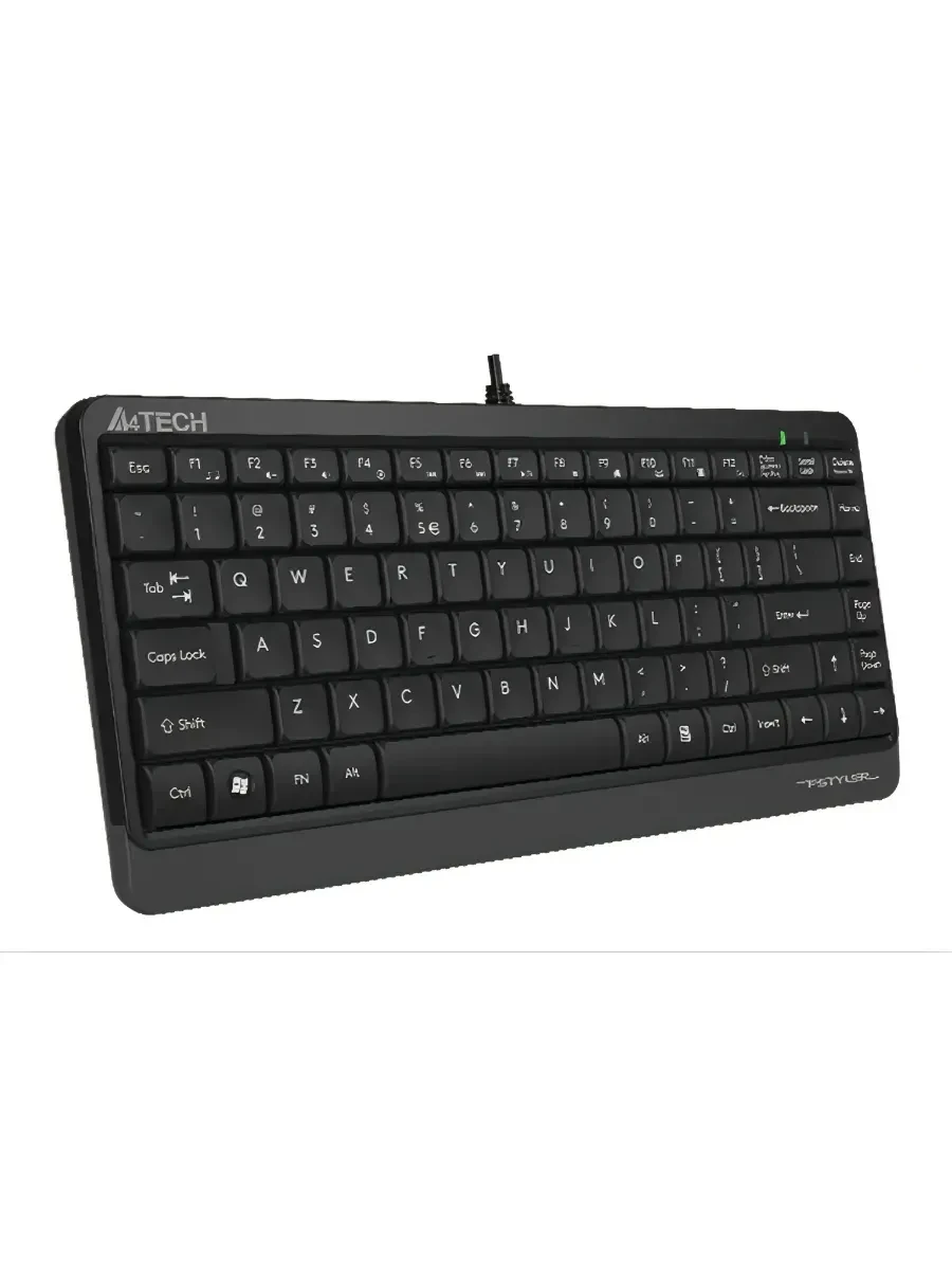 Клавиатура A4tech Fstyler FK11, USB, 86 клавиш, серый — 4