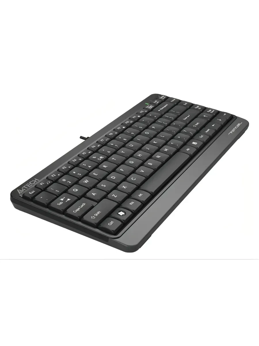 Клавиатура A4tech Fstyler FK11, USB, 86 клавиш, серый — 5