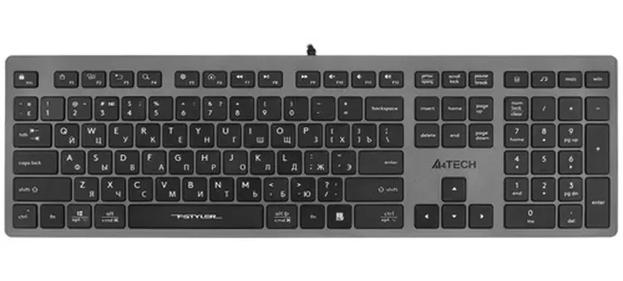 Клавиатура A4tech Fstyler FX50, USB, SLIM