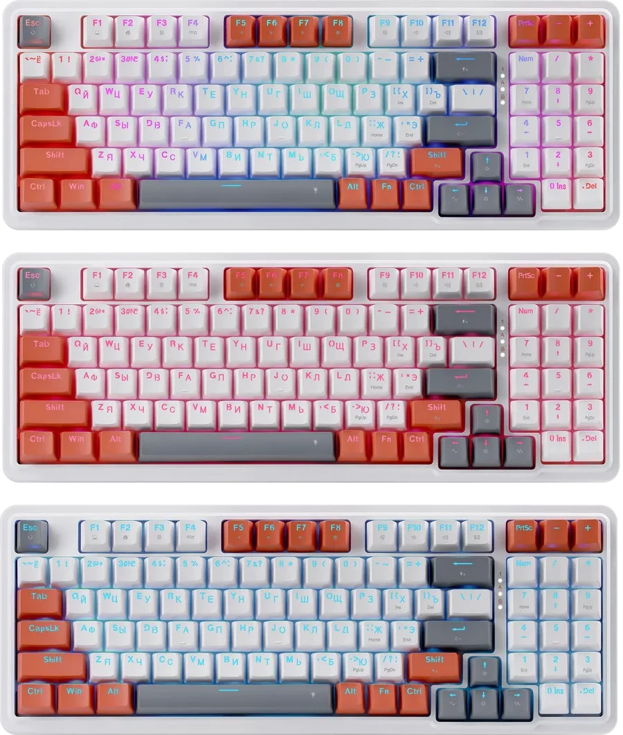 Механическая клавиатура Redragon Gloria RU, USB, русская — 3