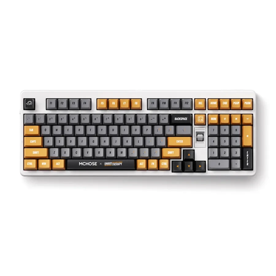 Клавиатура MCHOSE UT98-3 механическая, коричневая, BT5.0/USB-C — 2