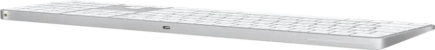 Apple Magic Keyboard, Touch ID, Numeric Keypad, белая — 2