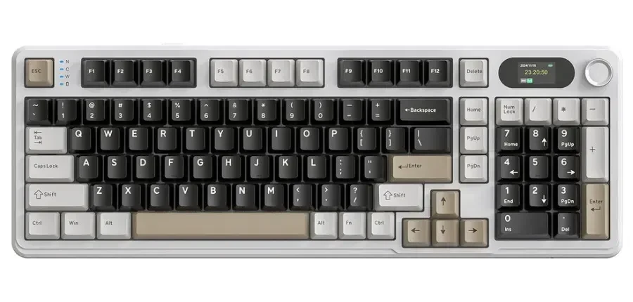 Клавиатура Attack Shark X98 PRO Klaviatura, 99 keys, BT/2.4GHz