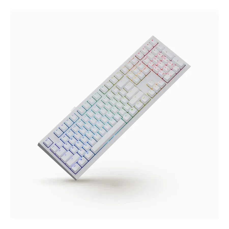Клавиатура Ducky One X Wireless, White — 2