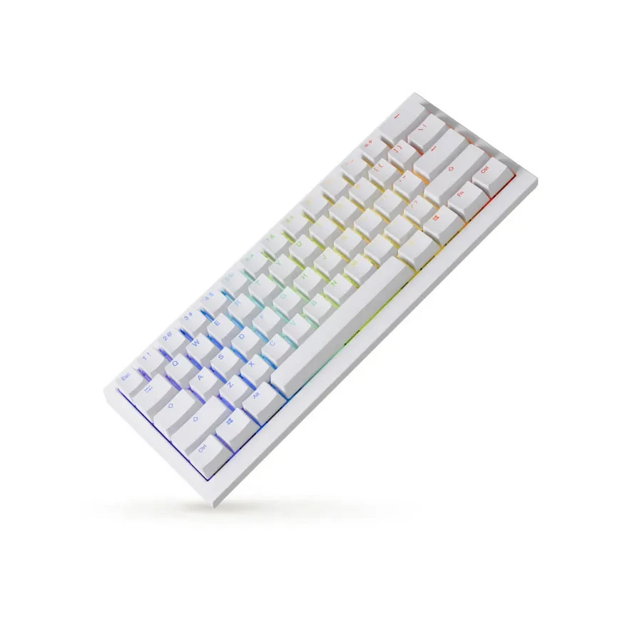 Клавиатура Ducky One X Mini Wireless, White — 2