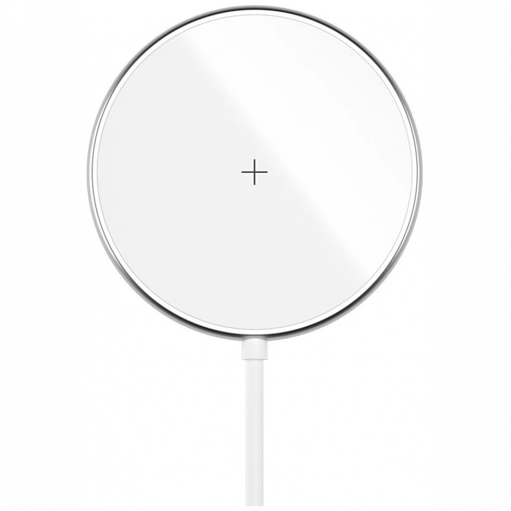 Беспроводное зарядное устройство OLMIO MagCharge QI 15W, White