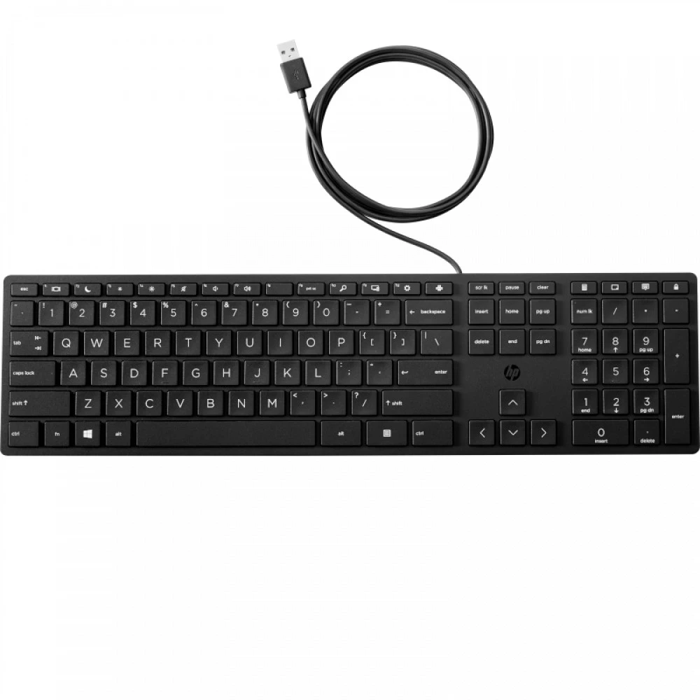 Клавиатура HP 320K G2, USB, проводная