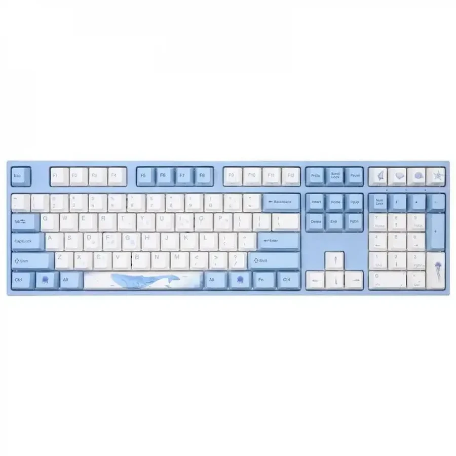 Клавиатура Varmilo VEM108 Sea Melody EC V2 Rose, механическая, 108 клавиш, электроёмкостные переключатели, USB — 2