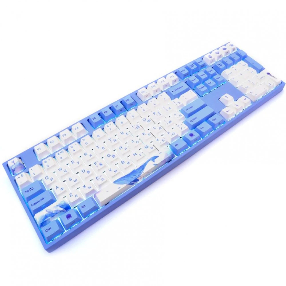 Клавиатура Varmilo VEM108 Sea Melody EC V2 Sakura, механическая, 108 клавиш, электроёмкостные переключатели, USB — 4