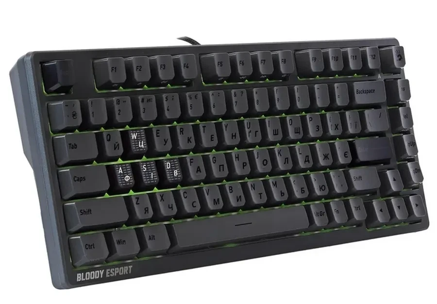 Клавиатура игровая Bloody MS76 Iron Grey — 2