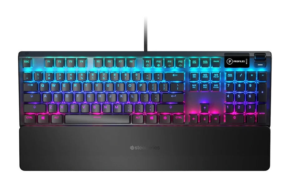 Клавиатура игровая Steelseries Apex 5 US 64532 черный