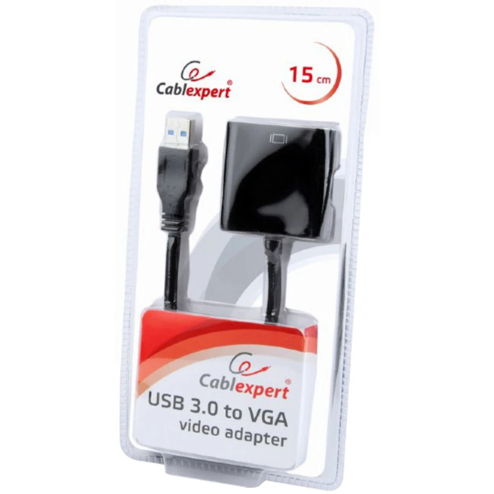 Переходник USB 3.0 to D-Sub VGA, чёрный — 3