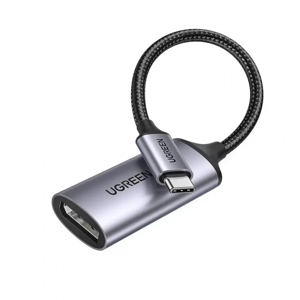 Переходник USB Type-C - DisplayPort, Ugreen CM654, BOX