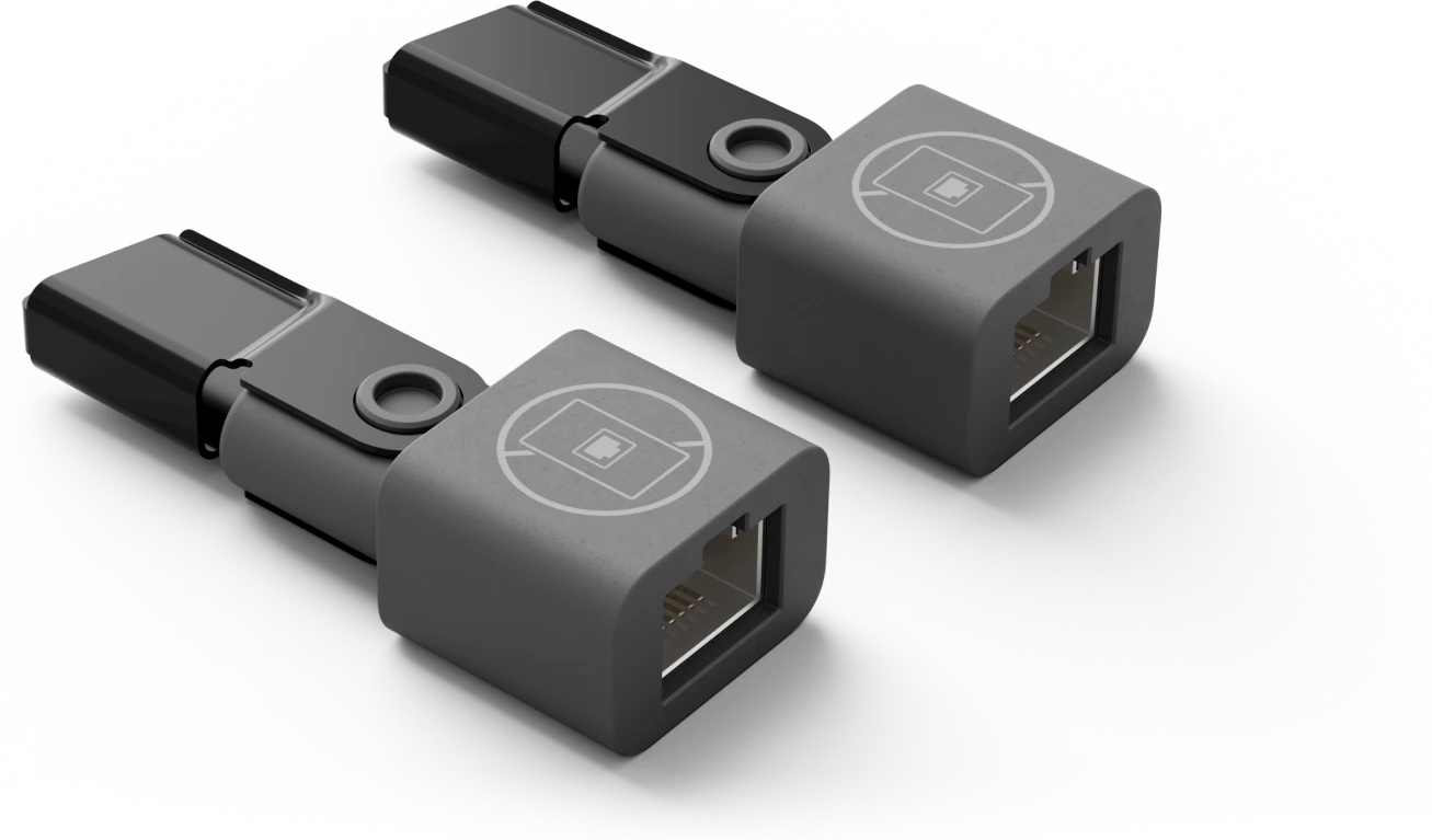 Переходник LOGITECH Rally Mic Pod Cat Coupler - GRAPHITE - WW-9006 — 2