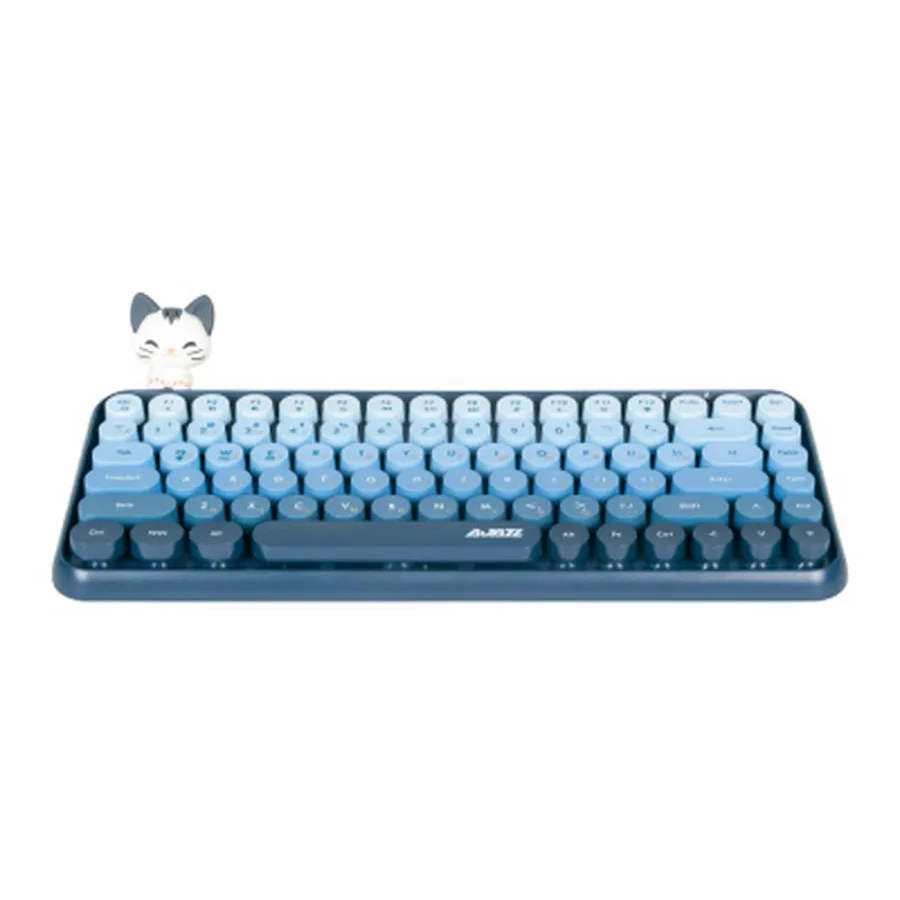 Клавиатура Ajazz 308i Cat Gradient Blue — 4