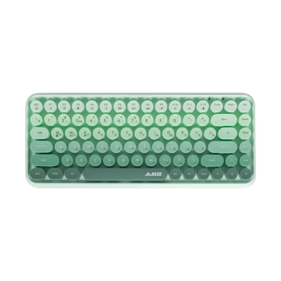 Клавиатура Ajazz 308i Cat Gradient Green — 3