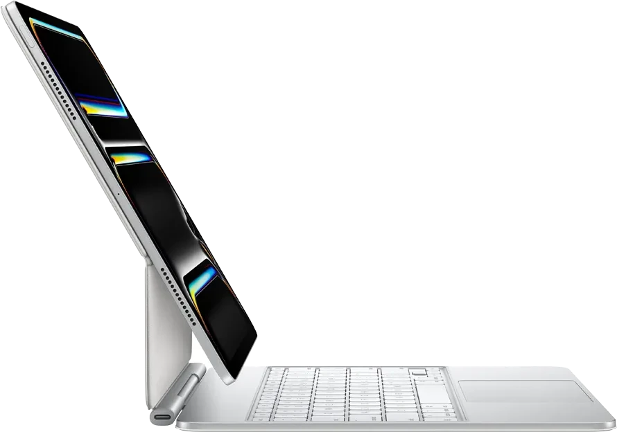 Клавиатура Magic Keyboard for iPad Pro 13-inch (M5) - Russian - White — 3