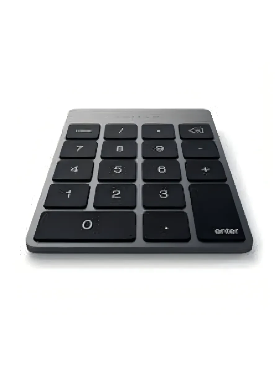 Клавиатура SATECHI Slim Wireless Keypad (Space Gray) — 2