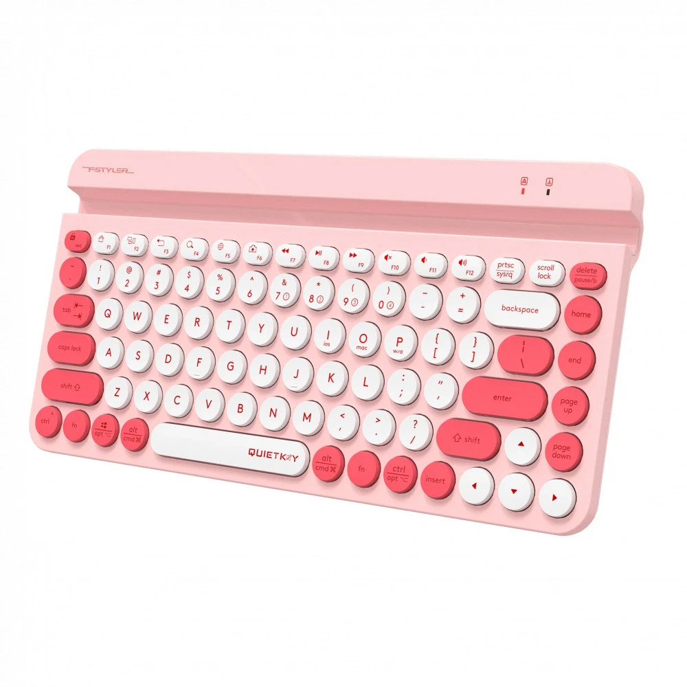 Клавиатура A4Tech Fstyler FBK30, Raspberry, USB — 2