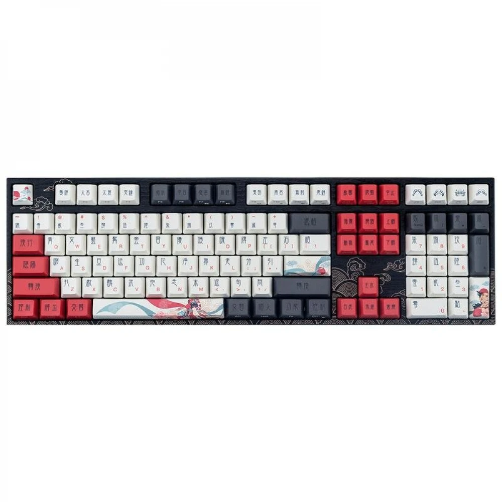 Клавиатура Varmilo Beijing Opera, VEM108, EC V2 Rose, USB — 2