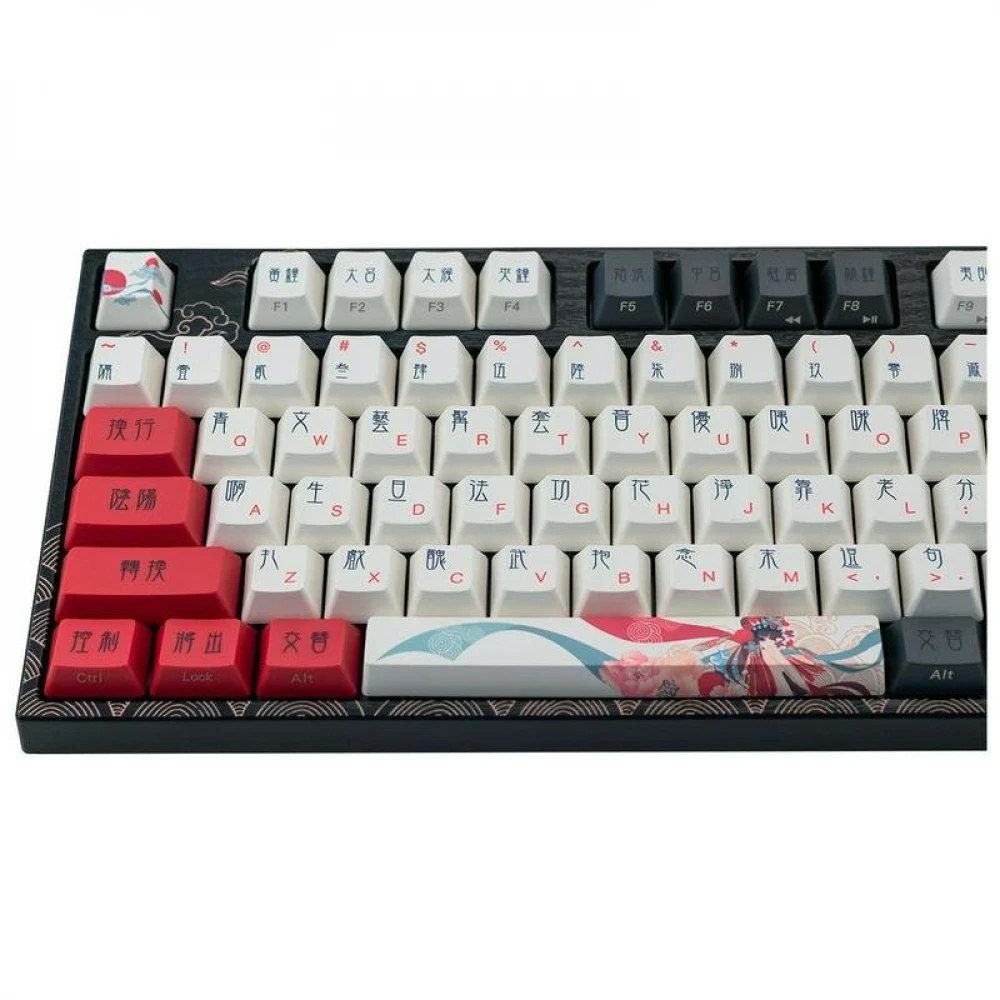 Клавиатура Varmilo Beijing Opera, VEM108, EC V2 Rose, USB — 3