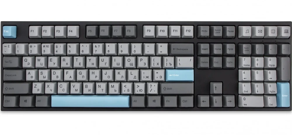 Клавиатура Varmilo Moonlight, VEM108, EC V2 Rose, Wired, Gaming, Black, USB