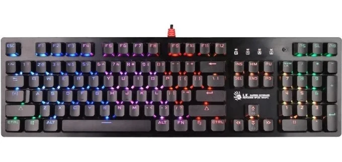 Клавиатура A4Tech Bloody B810R, Black, USB