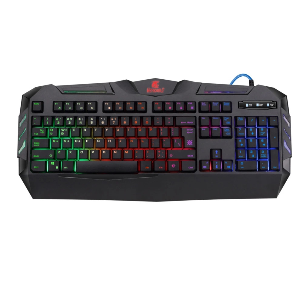 Клавиатура Defender Werewolf GK-120DL, Black, USB — 2