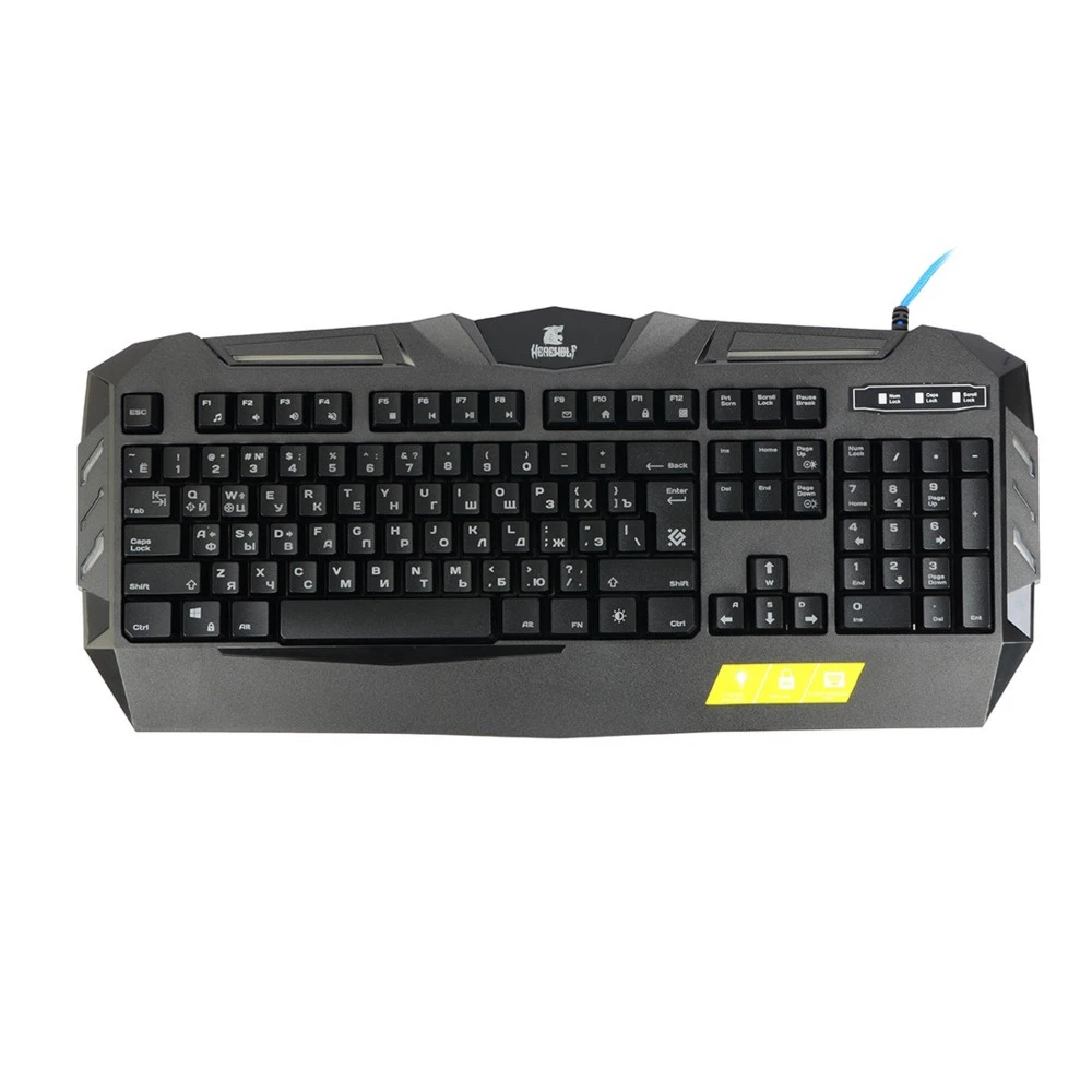 Клавиатура Defender Werewolf GK-120DL, Black, USB — 3