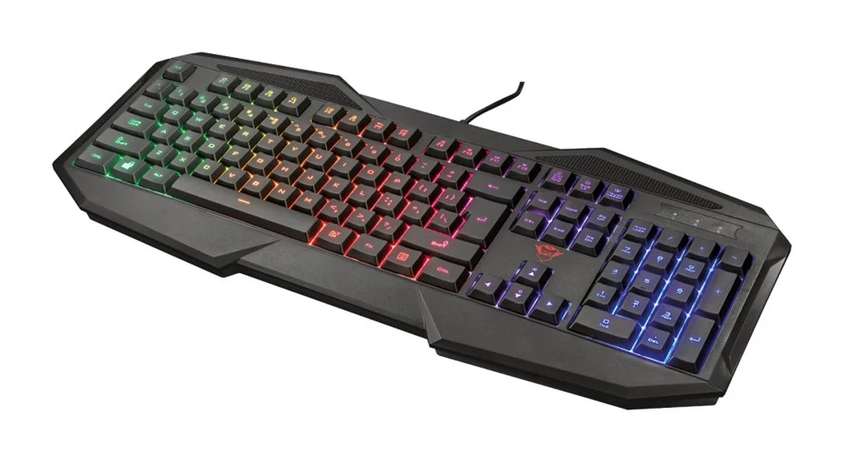 Клавиатура Trust GXT830-RW AVONN, Black, USB