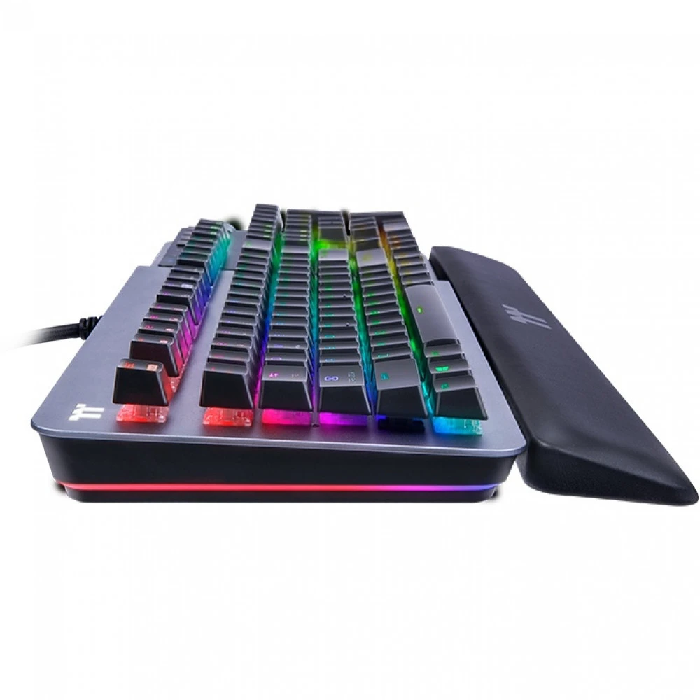 Клавиатура Thermaltake Argent K5 RGB, Grey, USB, Cherry MX Speed SIlver — 4