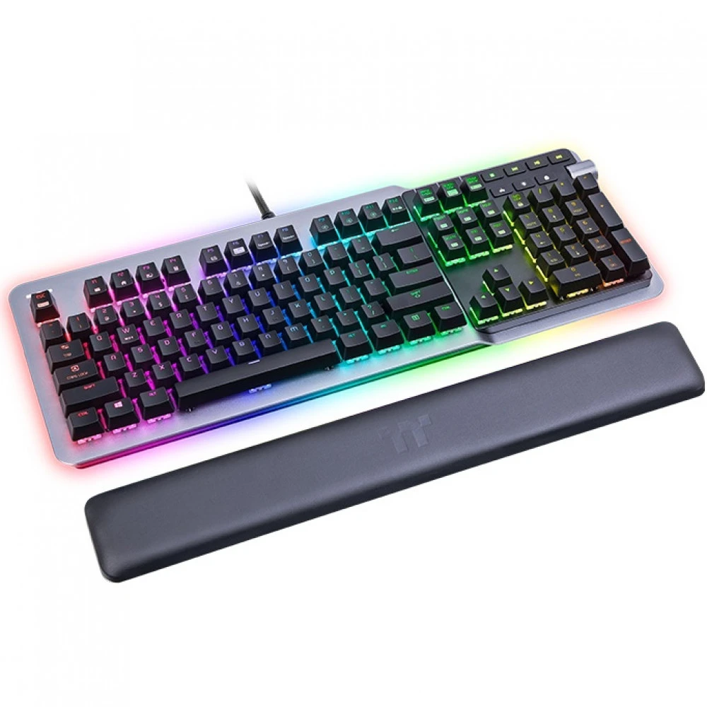 Клавиатура Thermaltake Argent K5 RGB, Grey, USB, Cherry MX Speed SIlver — 2