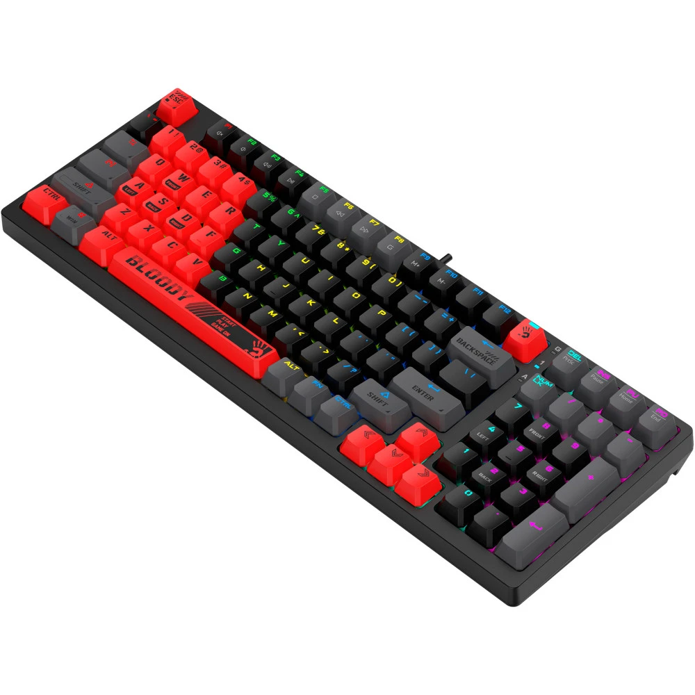 Клавиатура A4Tech Bloody S98 Sports, Red, USB — 5