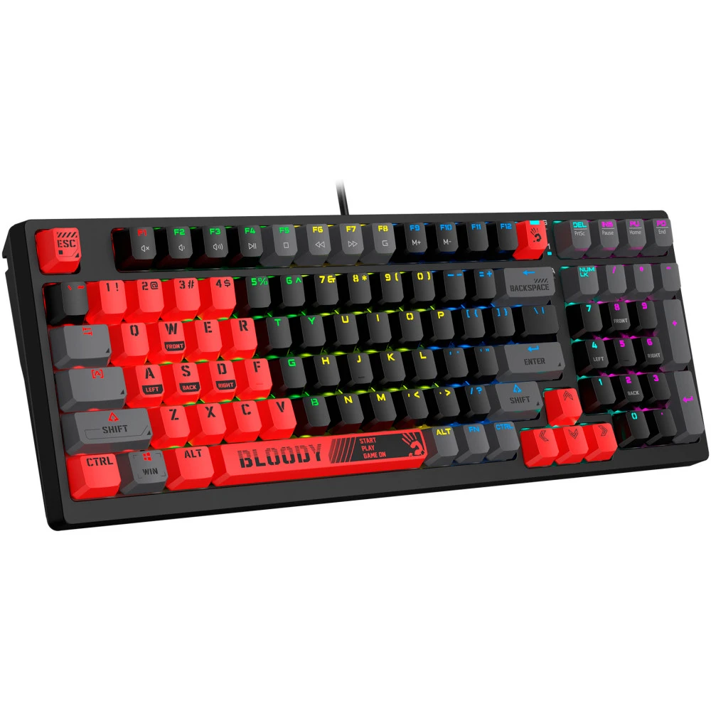 Клавиатура A4Tech Bloody S98 Sports, Red, USB — 2